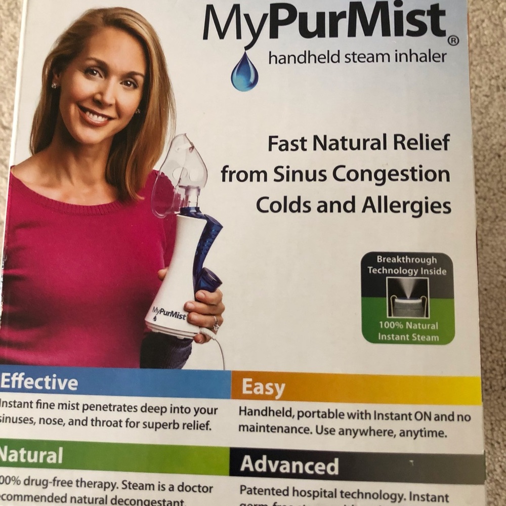 Sinus inhaler Allergy natural health
